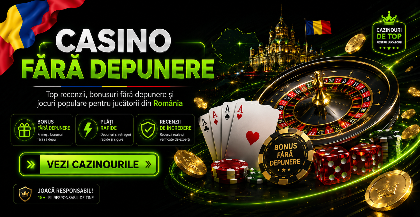 casino fara depunere banner
